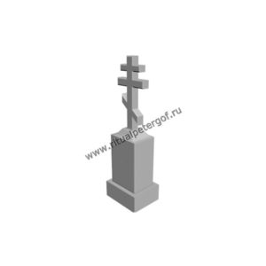 Макет памятника с крестом №6